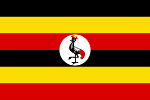 Uganda country flag