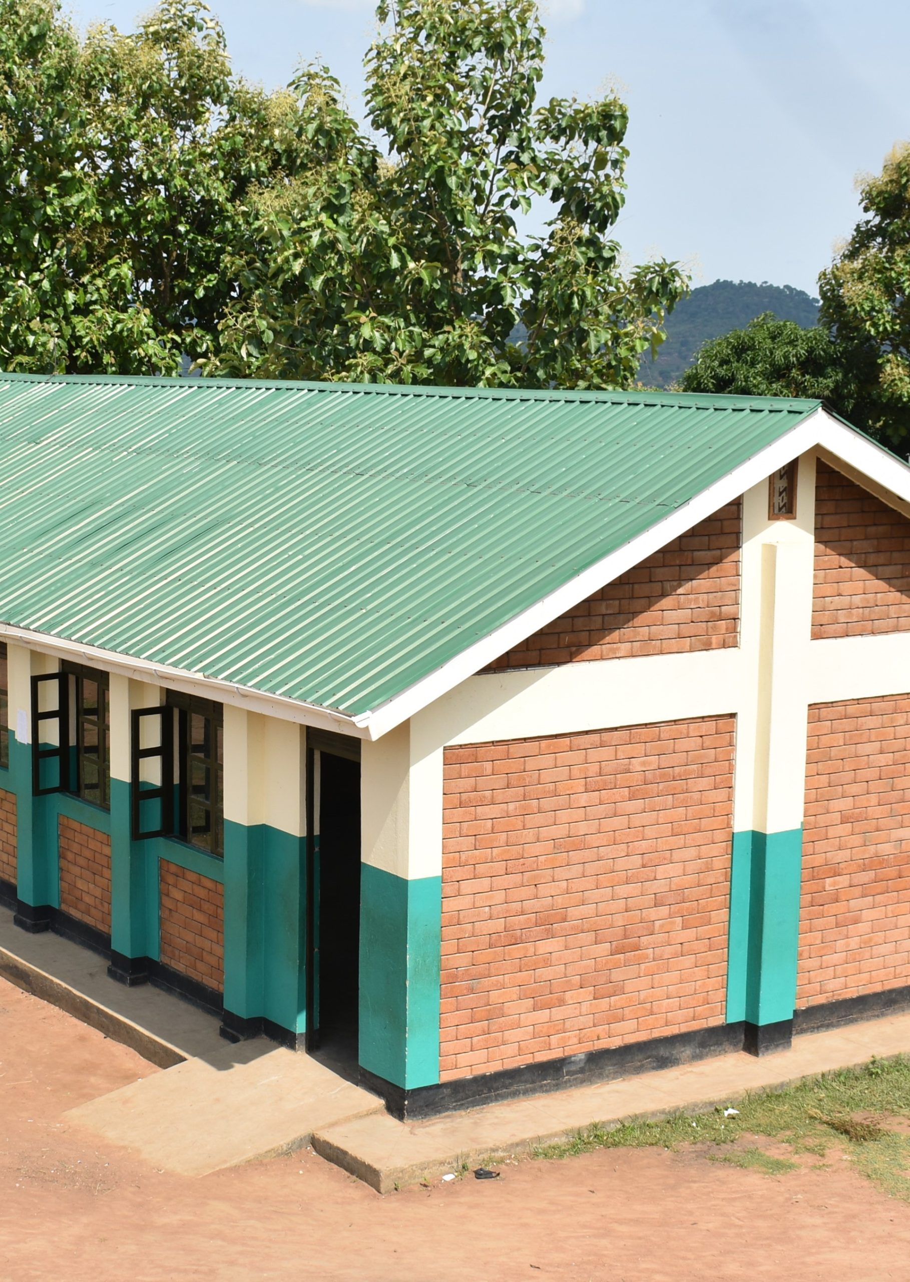 Construction classroom in South Sudan